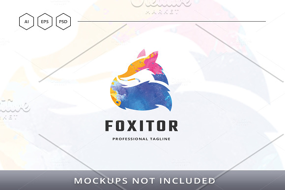 Foxitor Logo in Logo Templates - product preview 3