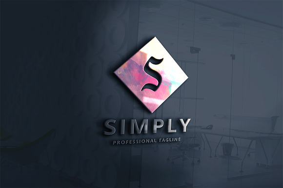 Simply Letter S Logo in Logo Templates - product preview 2