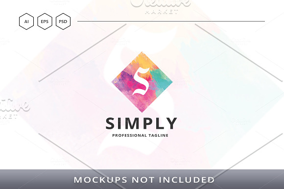 Simply Letter S Logo in Logo Templates - product preview 3