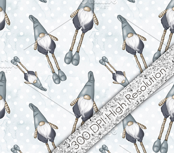 Cuddle Weather Clipart & Patterns in Illustrations - product preview 7