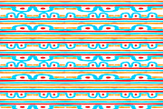Folk Style Striped Seamless Pattern