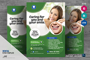 Dental and Dentistry Services Flyer