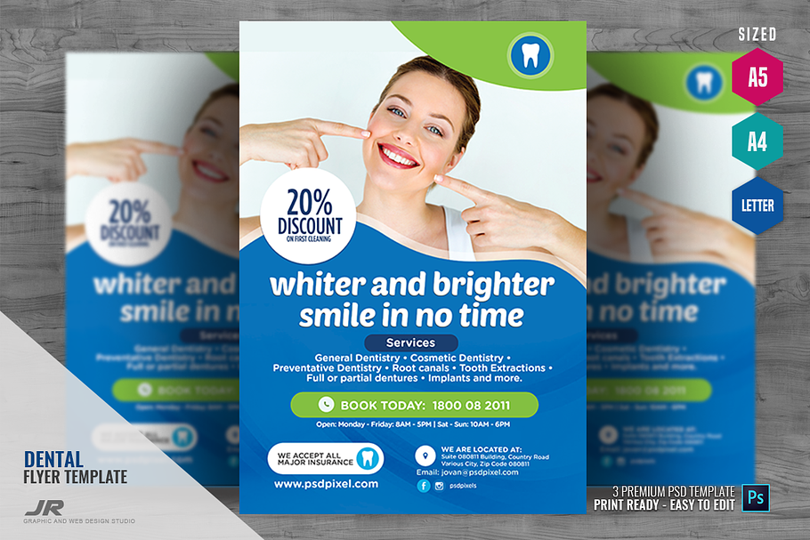 Dental Clinic Promotional Flyer