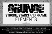 Grunge Vector Illustrations Set