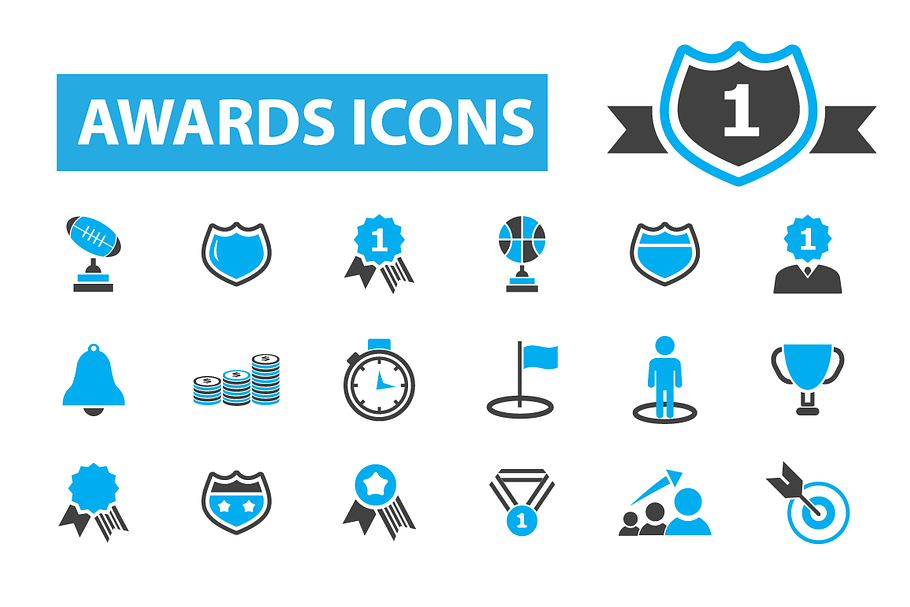 36 awards icons