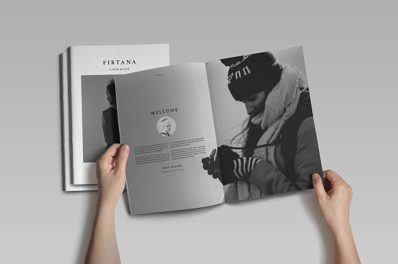 Firtana Lookbook in Brochure Templates - product preview 1
