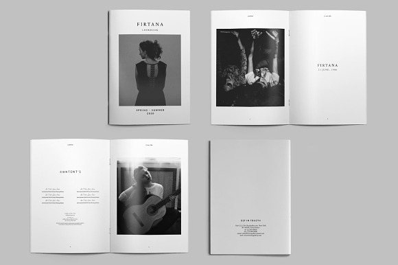 Firtana Lookbook in Brochure Templates - product preview 6