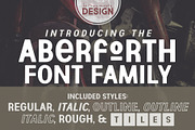 Aberforth Font Family