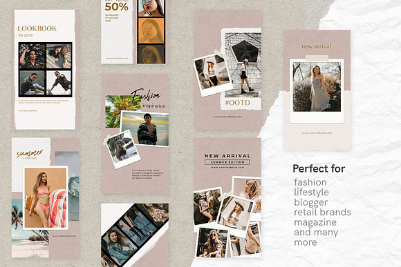 Film Frame Instagram Stories Bundle in Instagram Templates - product preview 4