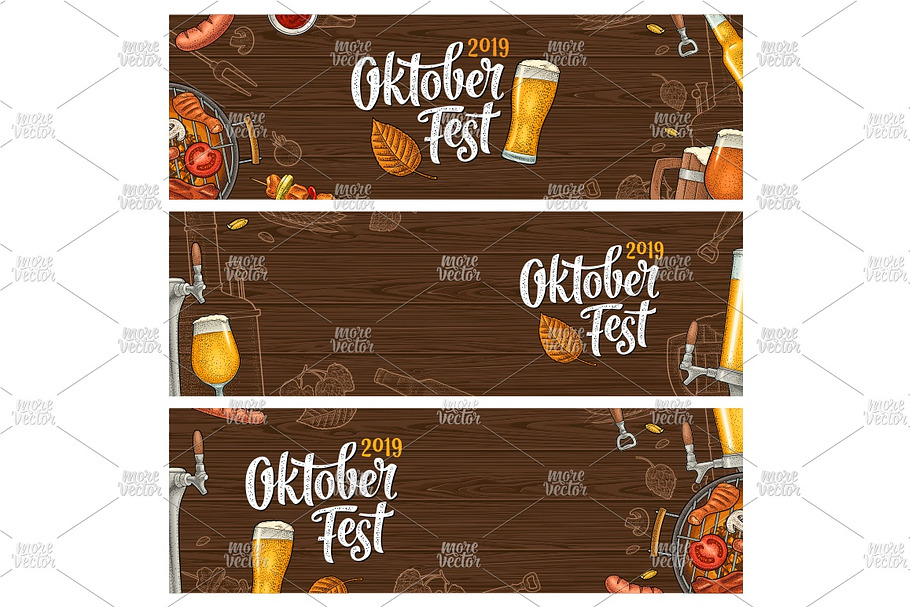 posters oktoberfest 2019 engraving in Flyer Templates - product preview 8
