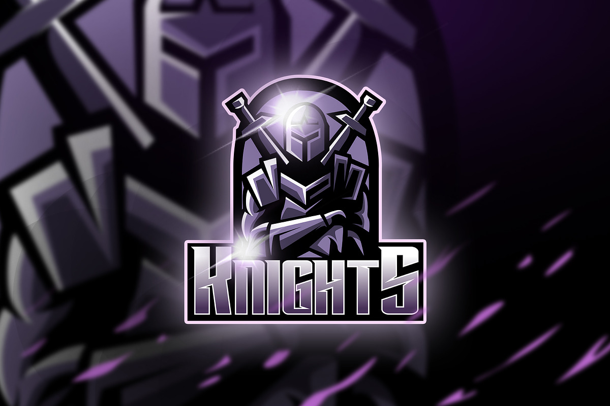 Knights - Mascot & Esport Logo in Logo Templates - product preview 8