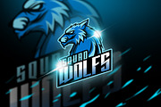 wolfs - Mascot & Esport Logo