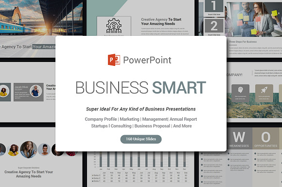 Business Smart PowerPoint Template in PowerPoint Templates - product preview 16