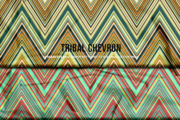 Tribal Chevron in Patterns - product preview 1