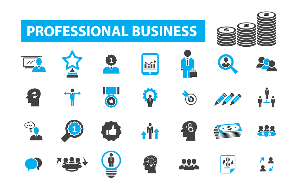 49 professional business icons