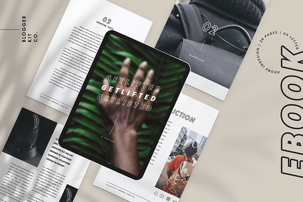 eBook Template for Adobe InDesign