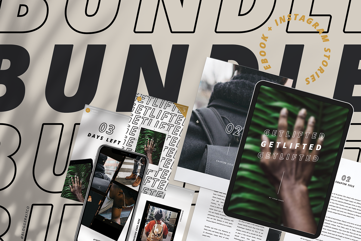 eBook + Instagram Stories Bundle in Magazine Templates - product preview 8