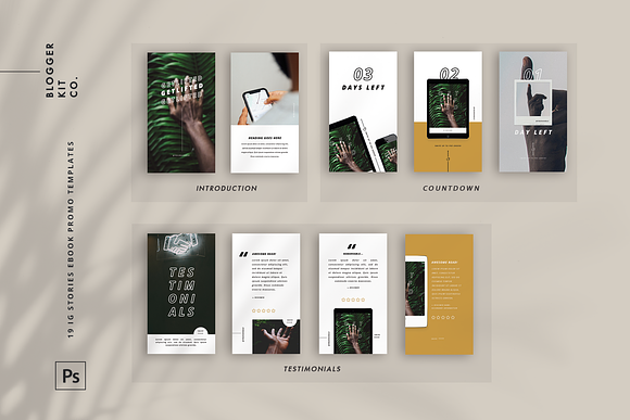 eBook + Instagram Stories Bundle in Magazine Templates - product preview 4