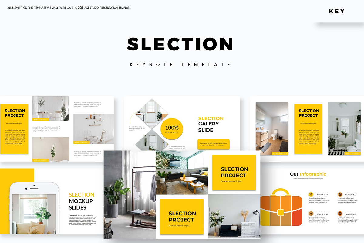 Slection - Keynote Template in Keynote Templates - product preview 8