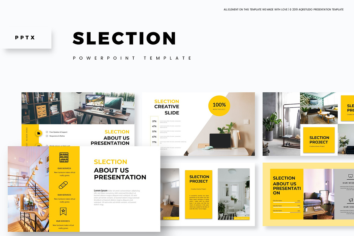Slection - Powerpoint Template in PowerPoint Templates - product preview 8