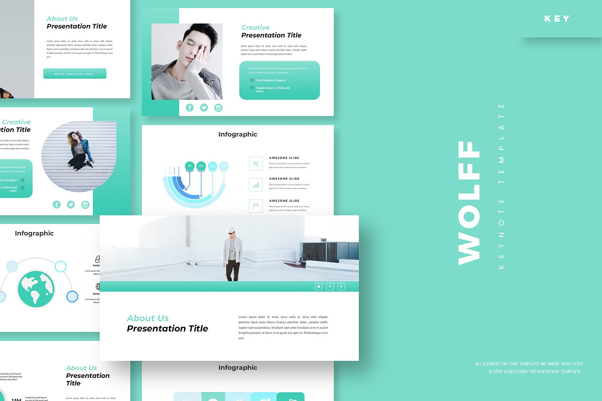 Wolff - Keynote Template in Keynote Templates - product preview 8