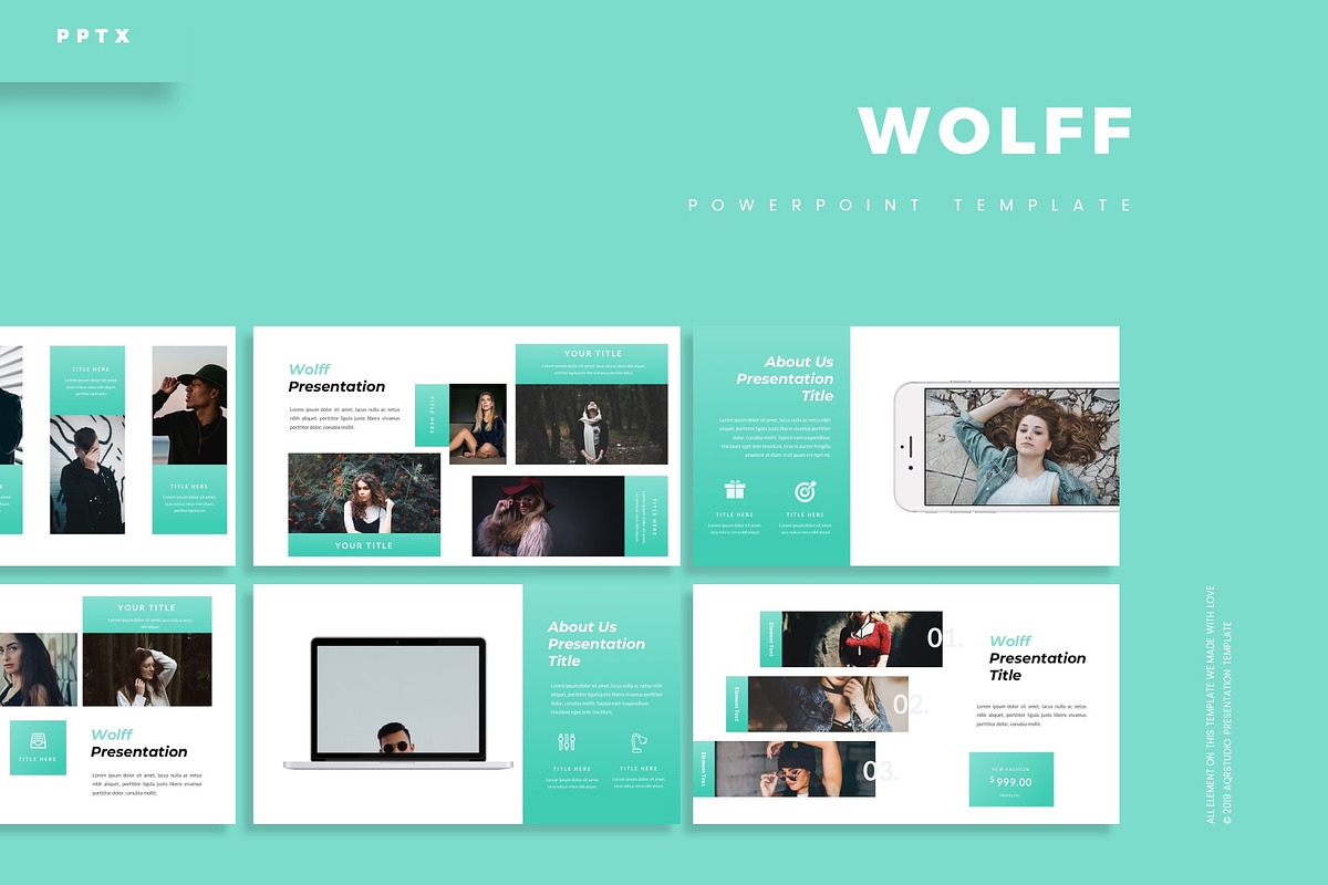Wolff - Powerpoint Template in PowerPoint Templates - product preview 8