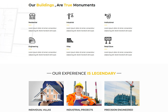 Construx - Construction WP Theme in WordPress Business Themes - product preview 2