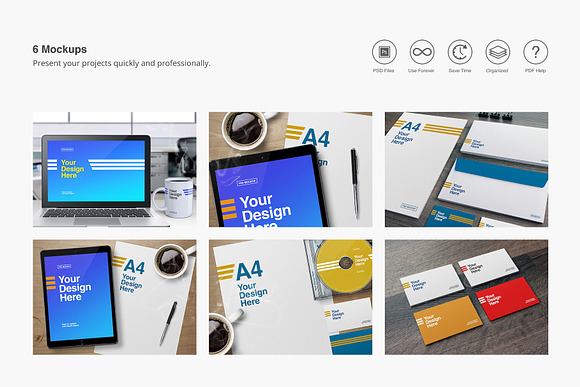 Corporate Mockups Vol.02 in Mockup Templates - product preview 1