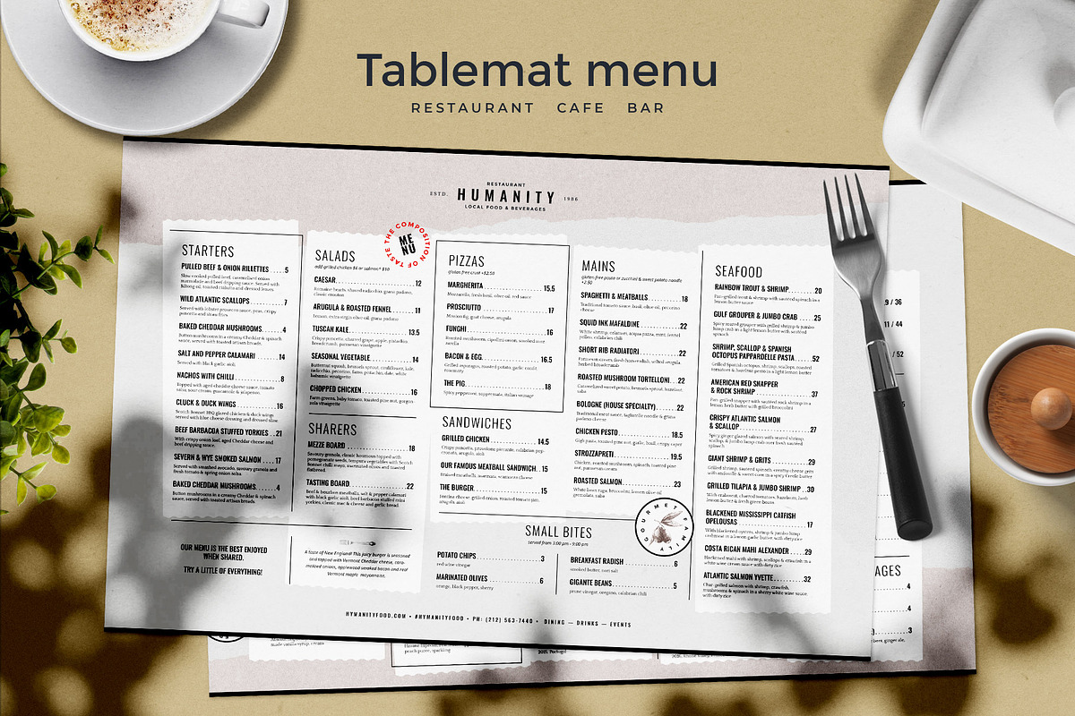 Restaurant Menu Design in Templates - product preview 8