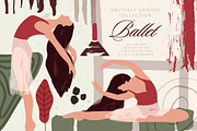 Ballet. Abstract Graphic Bundle.