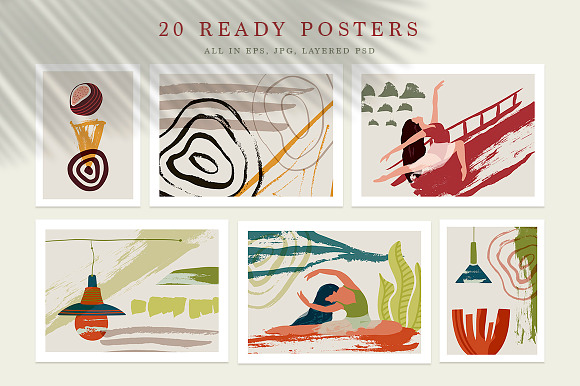 Ballet. Abstract Graphic Bundle. in Illustrations - product preview 2