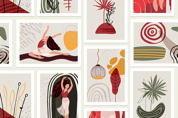 Ballet. Abstract Graphic Bundle. in Illustrations - product preview 5