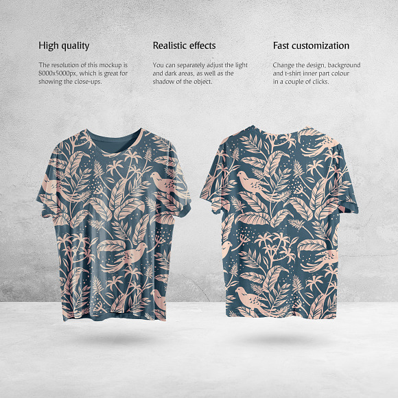 T-Shirt Mockup in Print Mockups - product preview 1