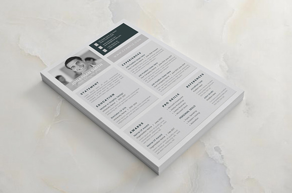 Word CV/Resume and Letterhead in Letter Templates - product preview 1