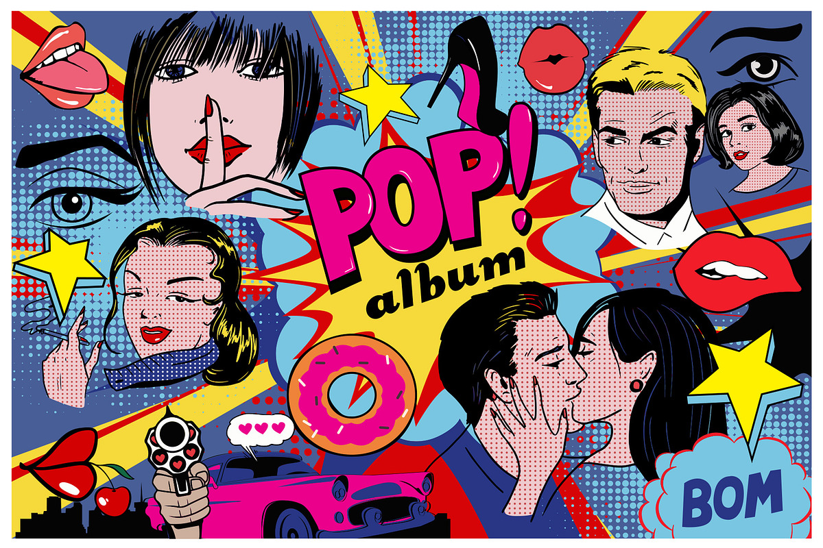 Pop Album in Illustrations - product preview 8