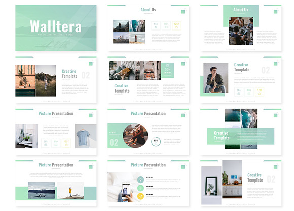Walltera - Powerpoint Template in PowerPoint Templates - product preview 1
