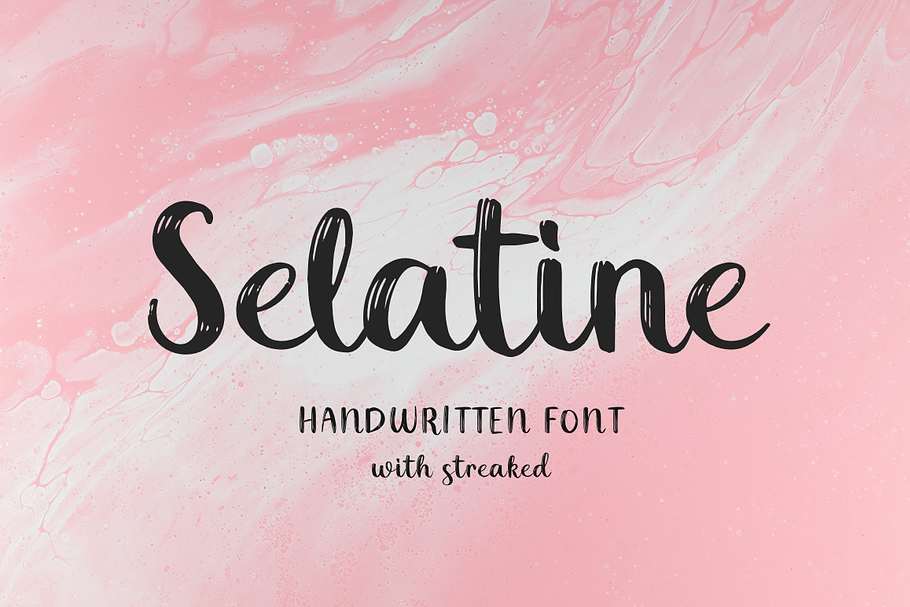 Selatine in Script Fonts - product preview 8