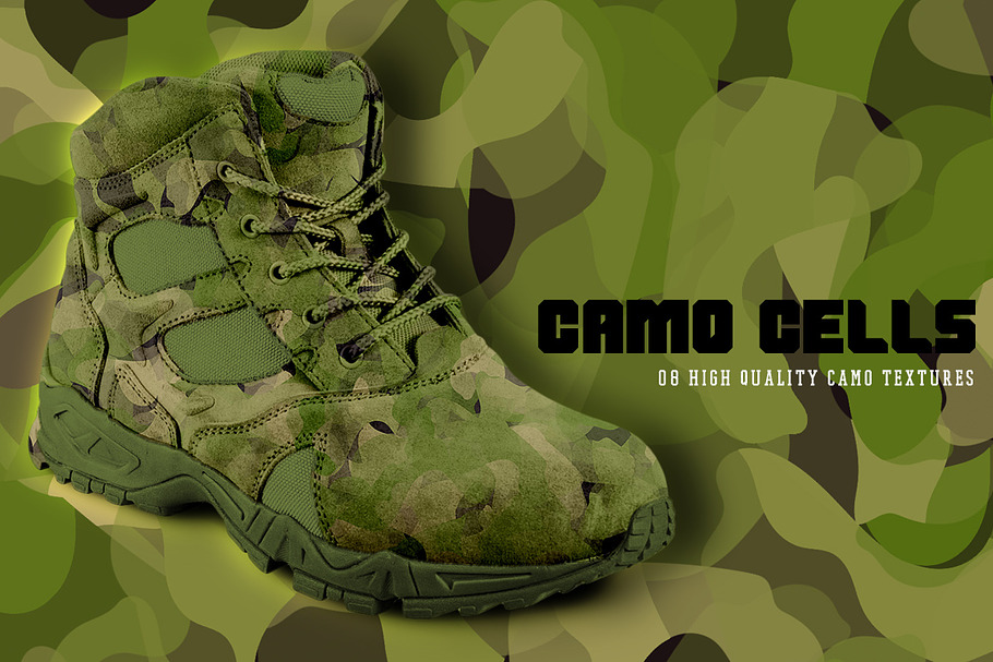 Camo Cells in Textures - product preview 8