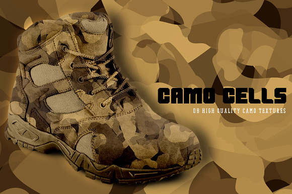 Camo Cells in Textures - product preview 4
