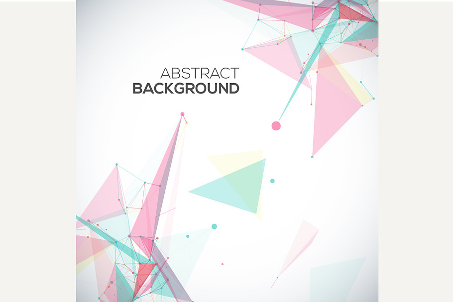 Vector abstract geometric background in Graphics - product preview 8