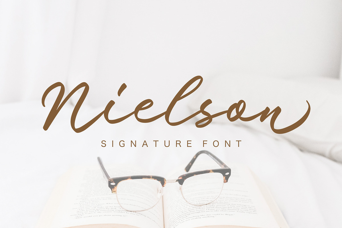 Nielson - Signature Script in Script Fonts - product preview 8