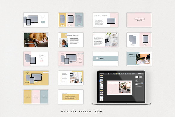 Webinar Slides DIY Template in Keynote Templates - product preview 5