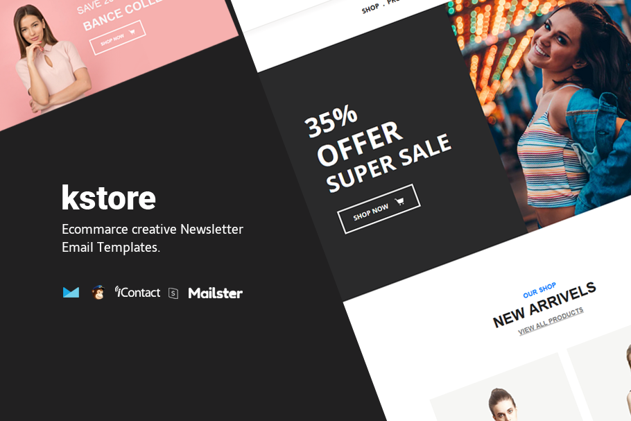 Kstore - Ecommarce Email Template in Mailchimp Templates - product preview 8