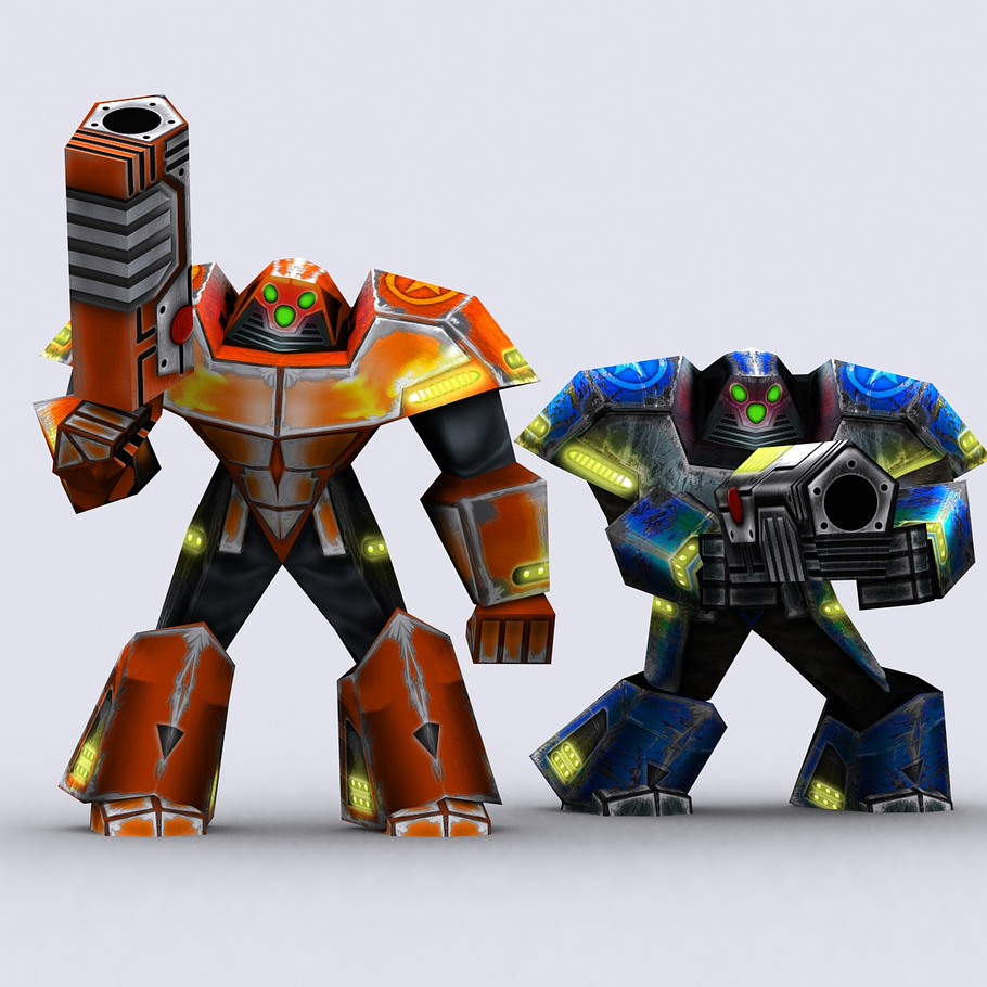 3DRT - Warbots Micromarines in Fantasy - product preview 3
