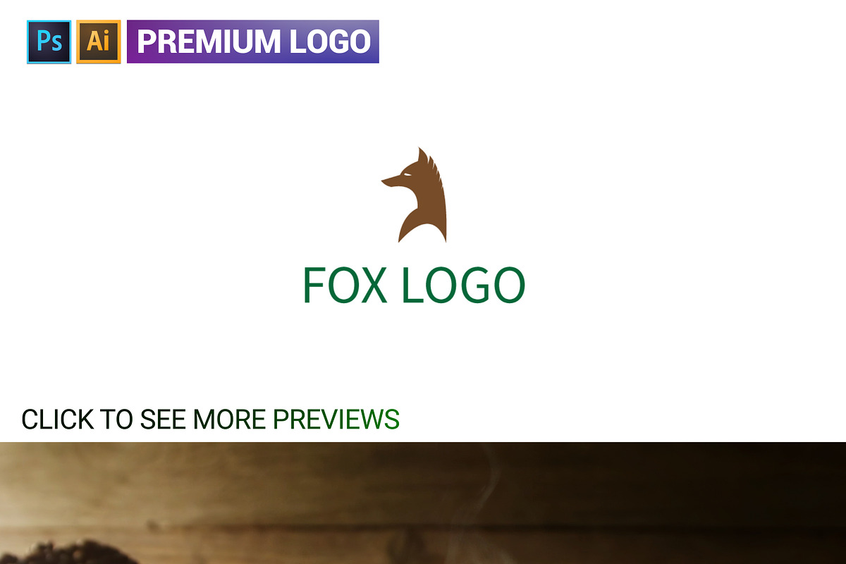 Fox & Wolf Logo in Logo Templates - product preview 8