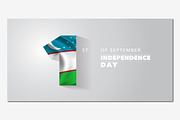 Uzbekistan independence day vector