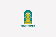 Fountainia Logo Template