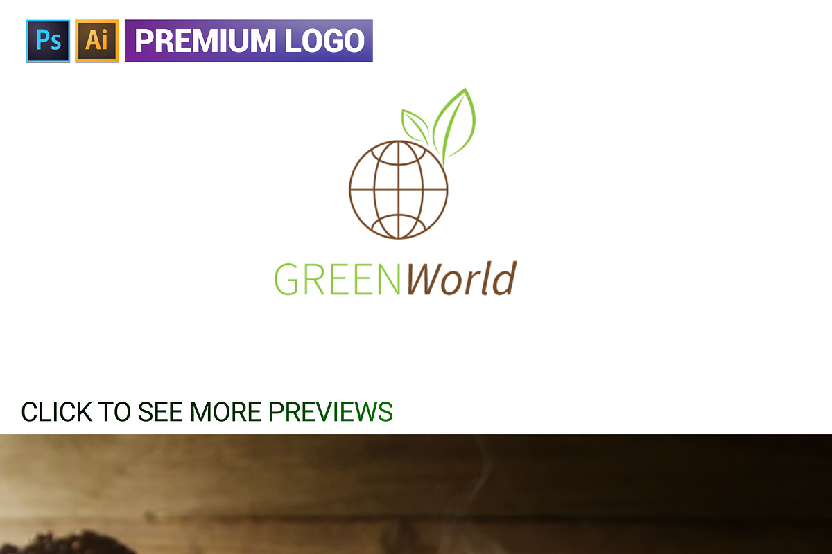 Green World Logo in Logo Templates - product preview 8