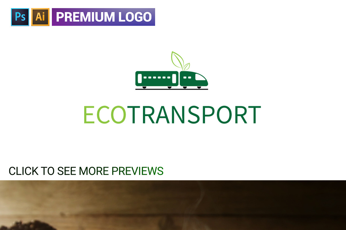Green Eco Transport Logo in Logo Templates - product preview 8