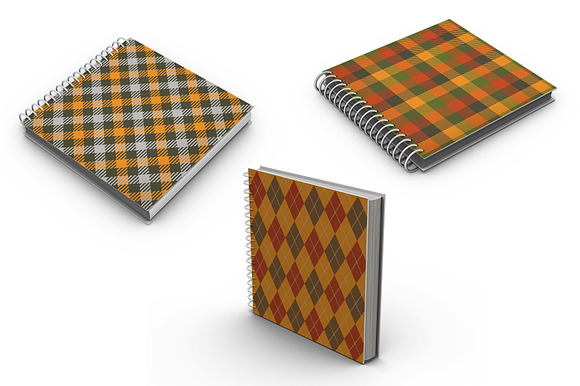 Tartan and Argyle Autumn  Plaid in Patterns - product preview 3